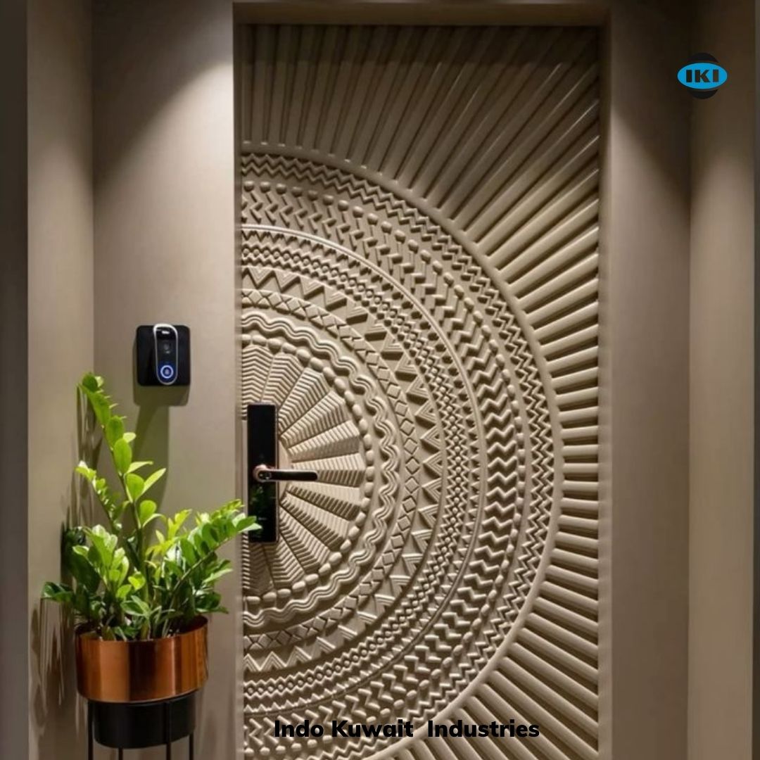 Carved Wooden Door By indo kuwait industries yamunanagar manufacturers