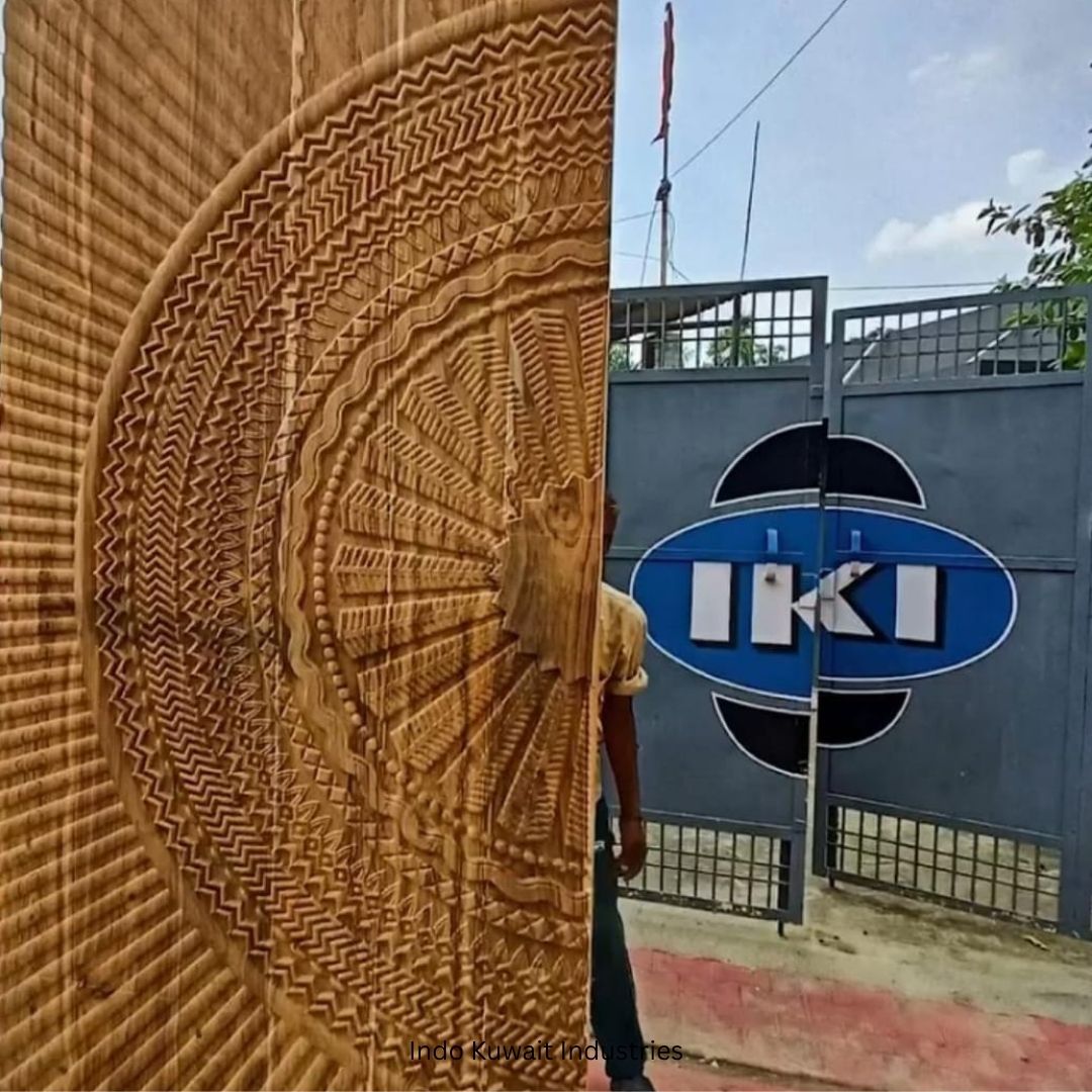 Carved Wooden Door By indo kuwait industries yamunanagar manufacturers