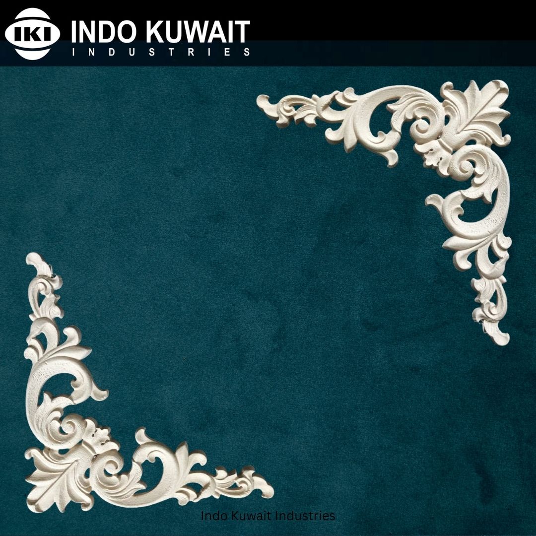 Corners for wall decoration with moulding by Indo Kuwait Industries