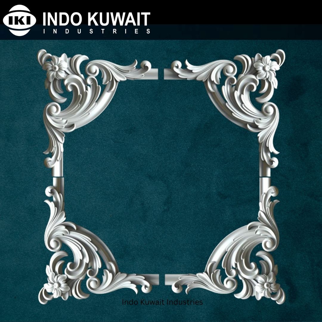 Corners for wall decoration with moulding by Indo Kuwait Industries