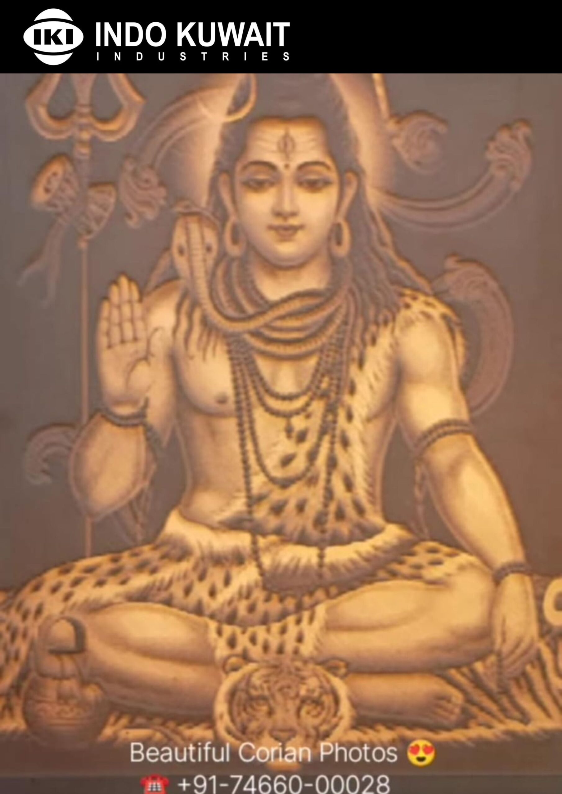 Mahadev Corian portrait