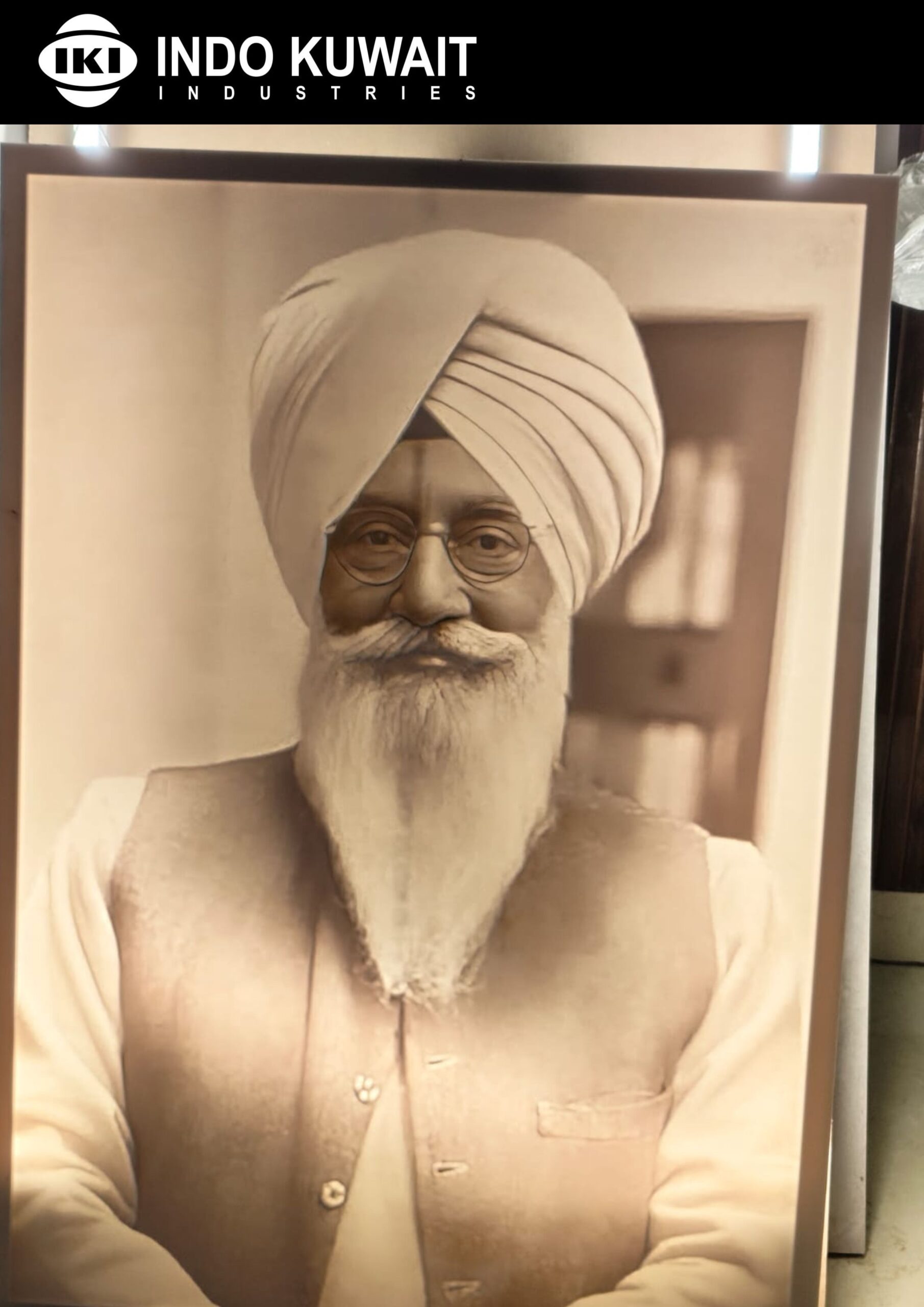 Radhasoami Corian Portrait