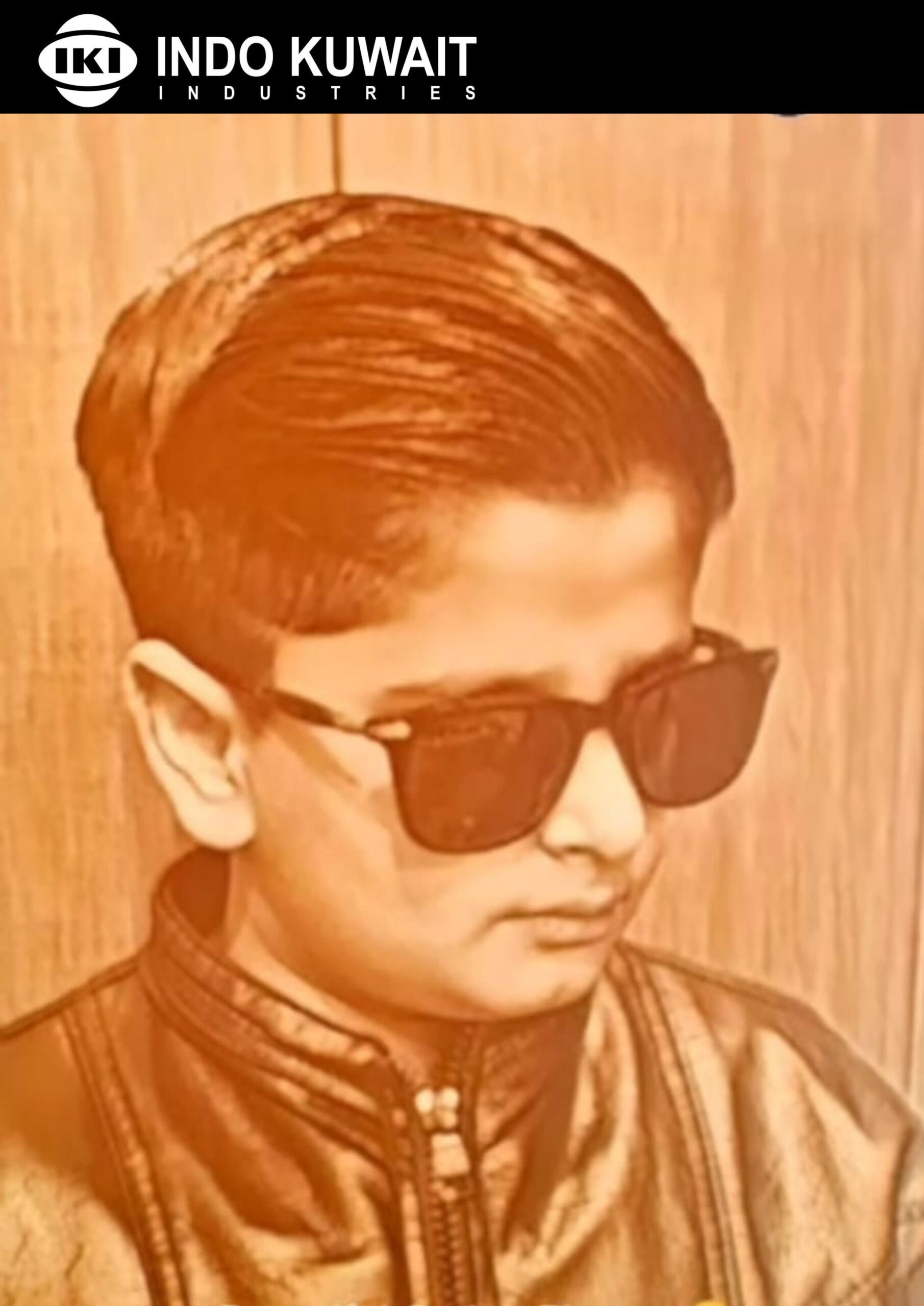 custom corian portrait