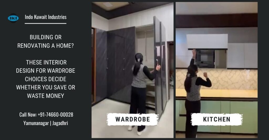 Interior Design for wardrobe