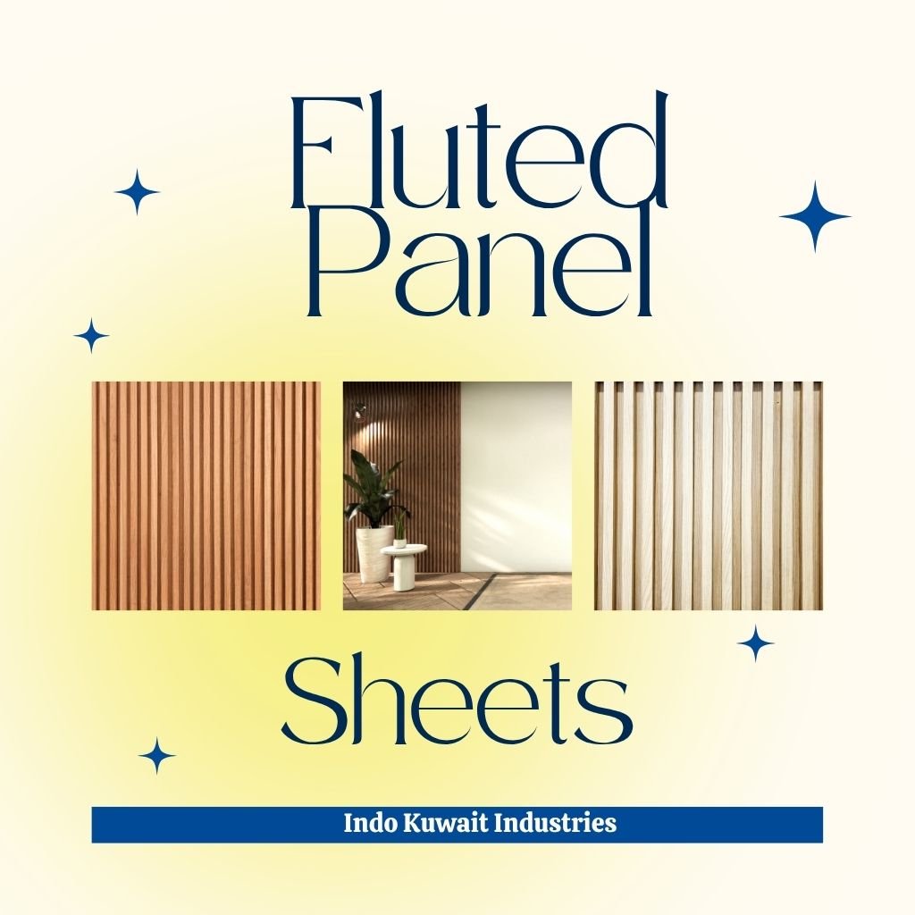 Fluted panel sheets